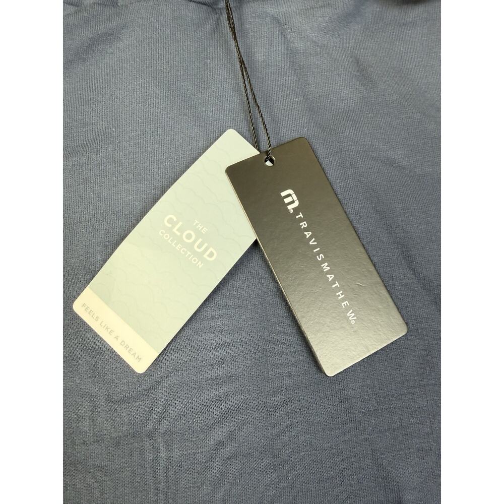 TravisMathew Coastal Cloud Men’s XL Mood Indigo Ketel One Vodka Hoodie NWT - Picture 5 of 9